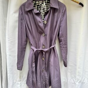 Apt. 9 Women's Lavender Trench Coat